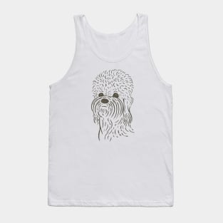 Dandie Dinmont Terrier (Blue and Khaki) Tank Top